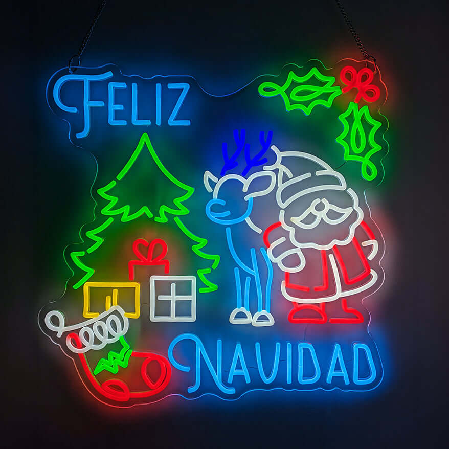 How to Light Up Christmas with a Custom Neon Sign