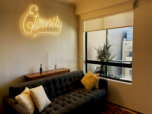 Honoring Arthur Stace: A Custom LED Neon 'Eternity' Sign