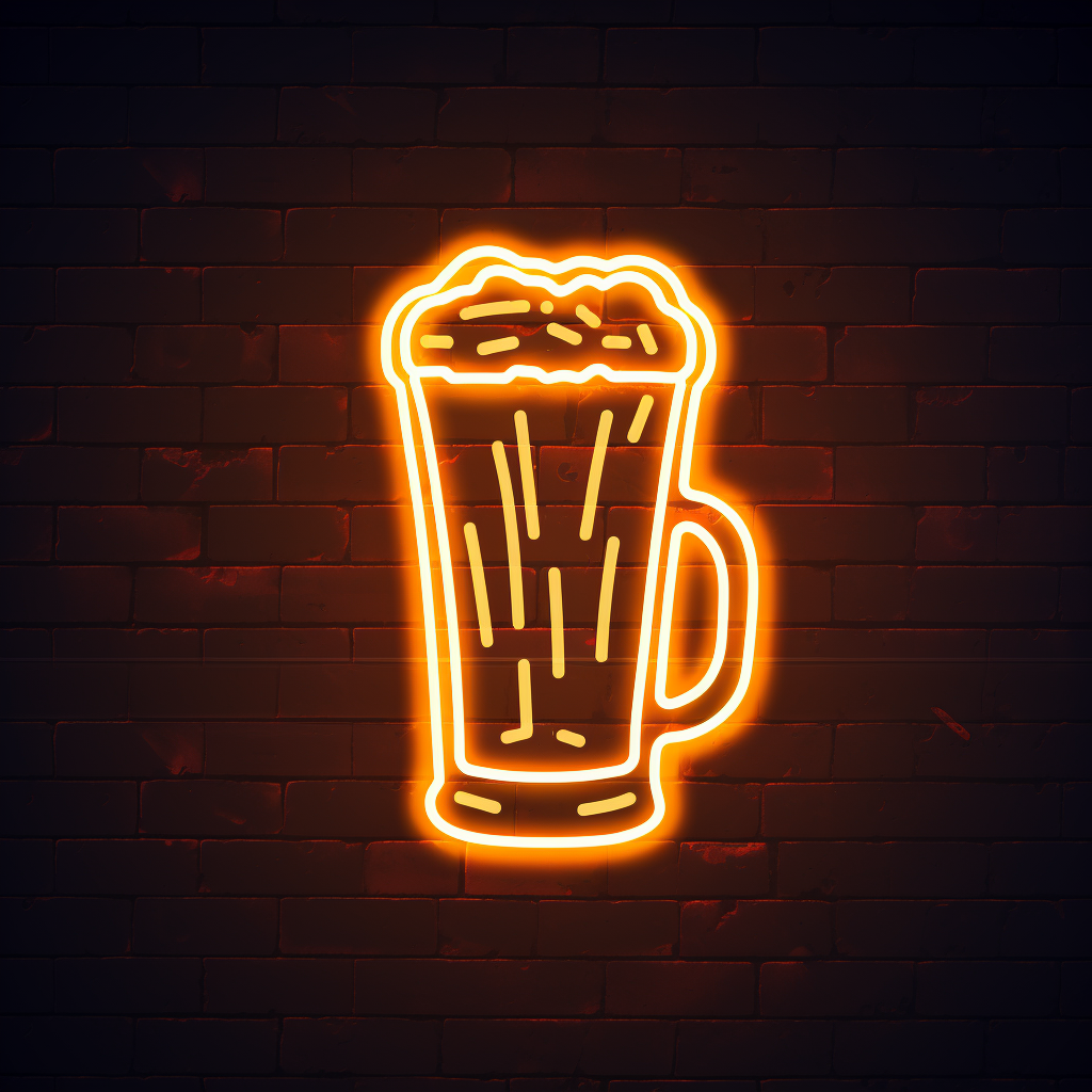 Beer Logo Custom Neon Signs version 2