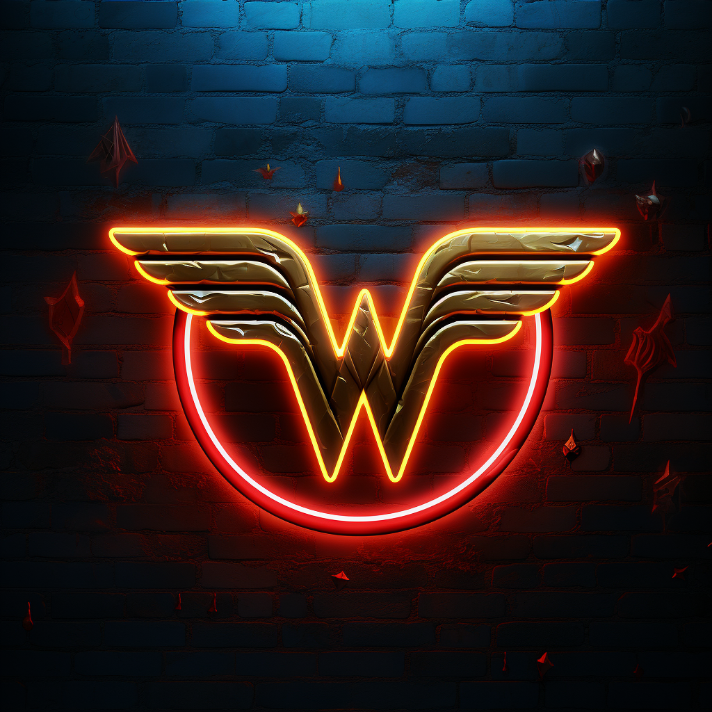 Wonder Woman Neon Signs (90cm Width)- Custom Neon Signs AU