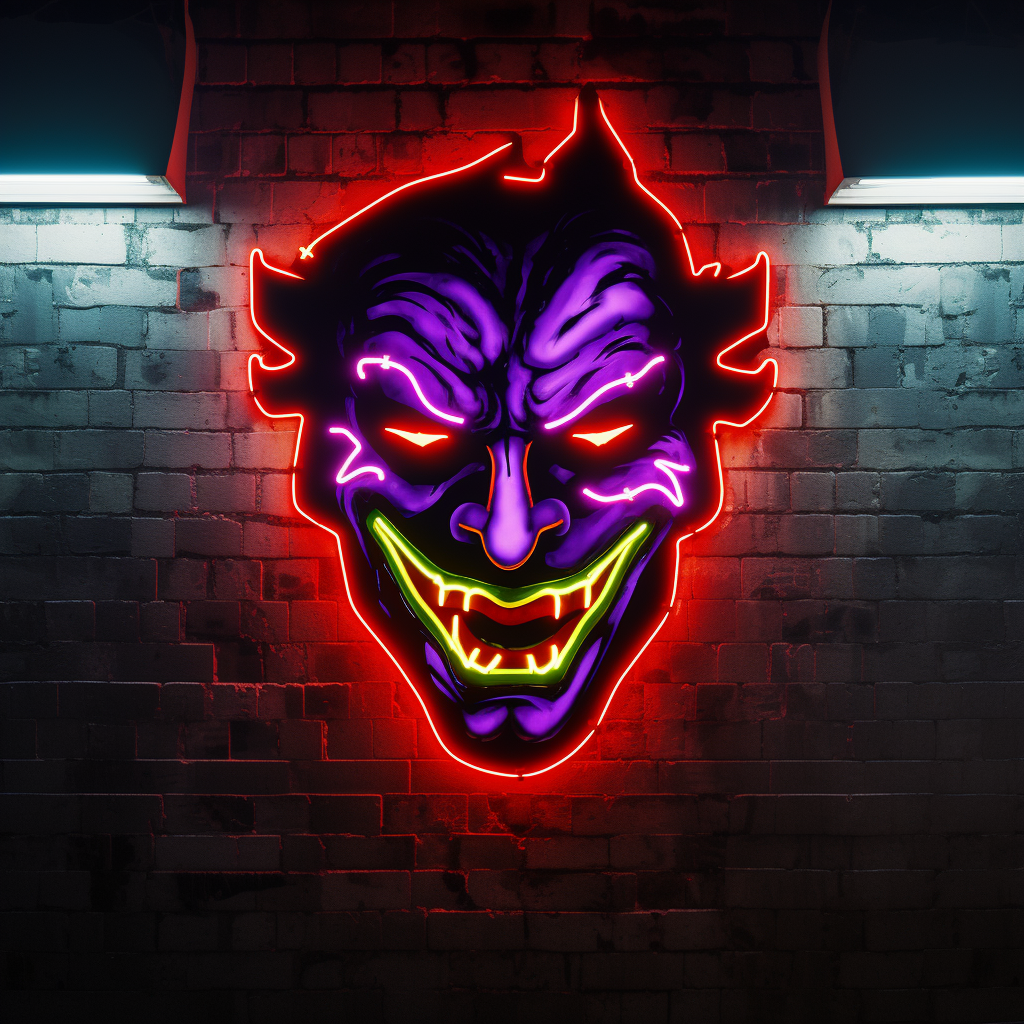 Joker (90cm Height)- Custom Neon Signs AU