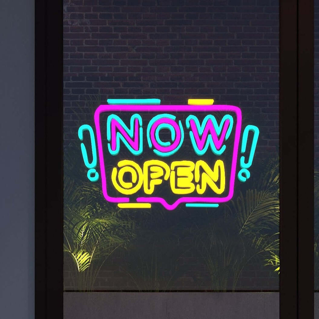 Now Open Sign - NLS Australia