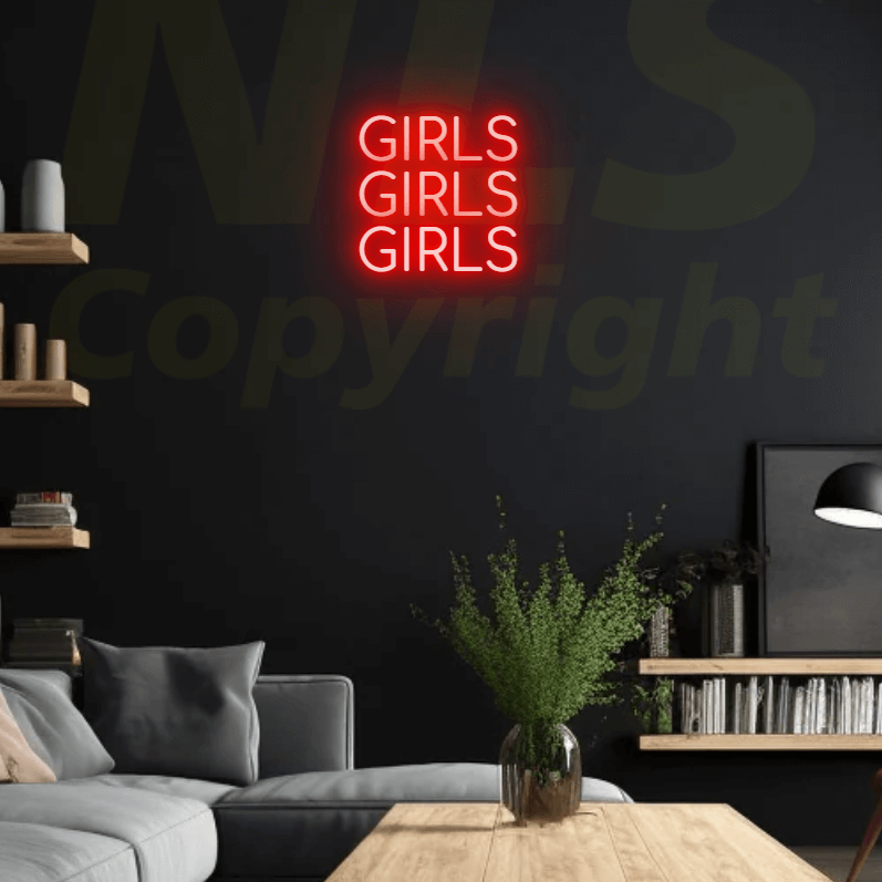 Girls Girls Girls - Custom Neon Signs (LED) - NLS AU