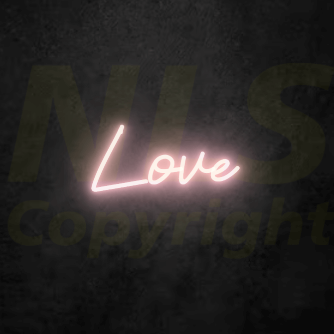 Custom 2025 neon logo