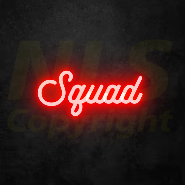 Led word lights sale custom