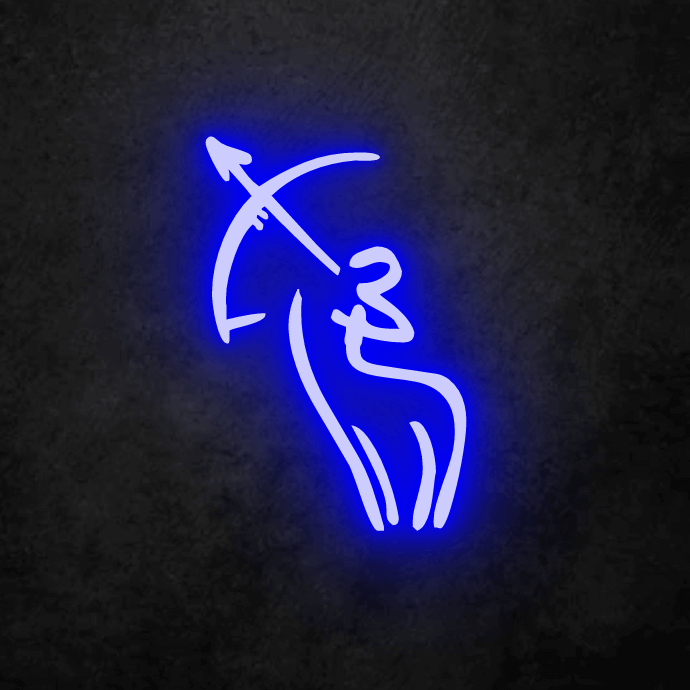 Sagittarius (60*60cm) - NEONLIGHTSIGNS | Horoscope LED Neon Sign