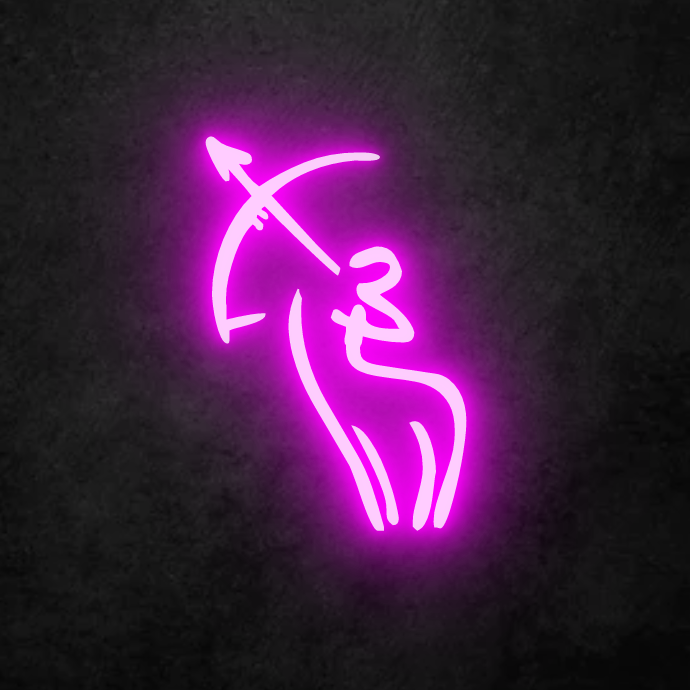 Sagittarius (60*60cm) - NEONLIGHTSIGNS | Horoscope LED Neon Sign