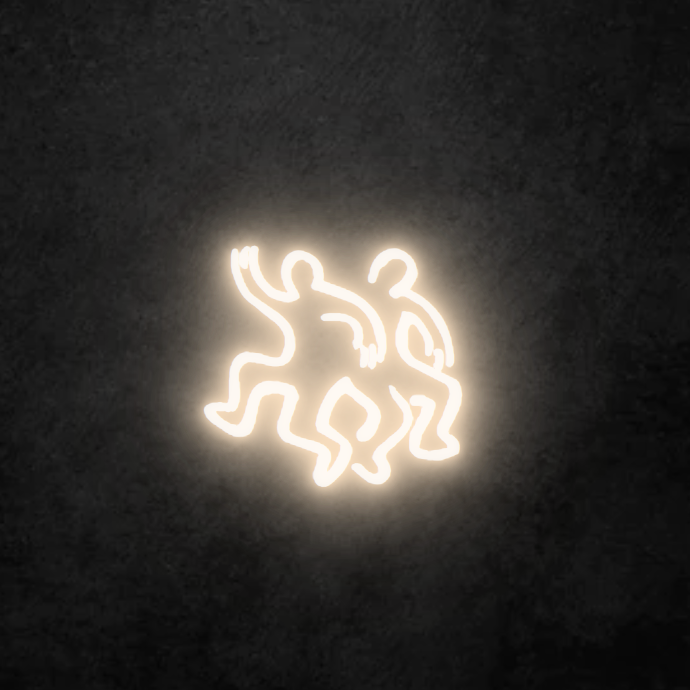 Warm White Gemini Neon Light (LED) for horoscope fan. Easy to hang up at home and enjoy free delivery with this neon sign.
